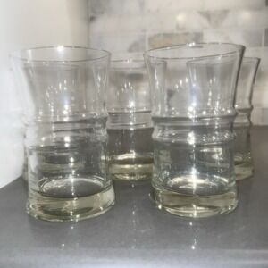 5- Vintage Skol by Colony Glasses MCM 60'-70's Drinking Glasses/Tumblers